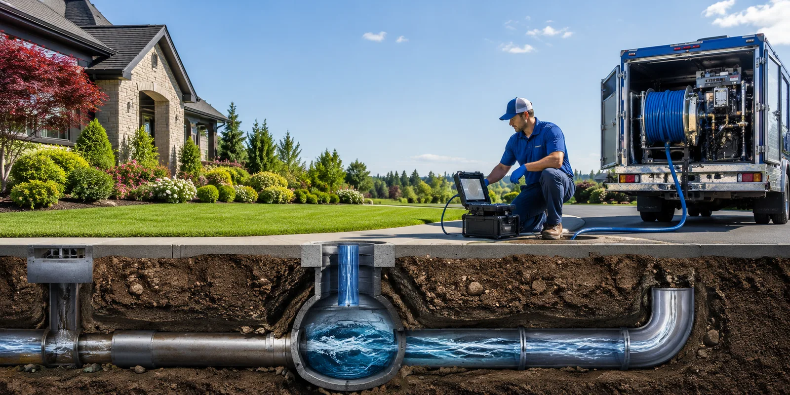 Drainage restoration information for Upper Black Eddy, PA